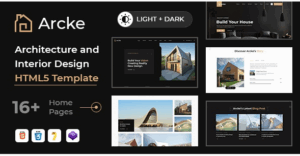 Arcke - Architecture & Interior Design HTML5 Template