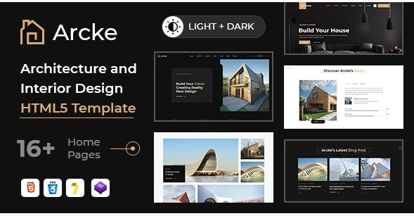 Arcke - Architecture & Interior Design HTML5 Template