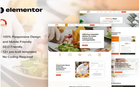 Feastora - Restaurant & Catering Service Elementor Template Kit 1.0