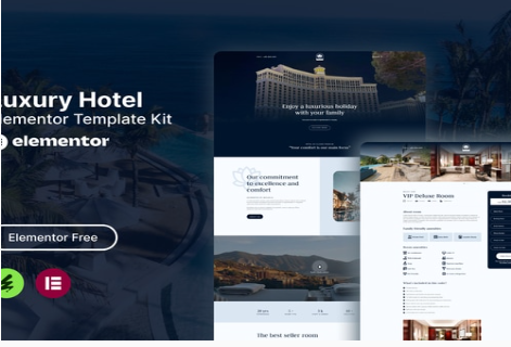Lotuz - Luxury Hotel Elementor Template Kit 1.0