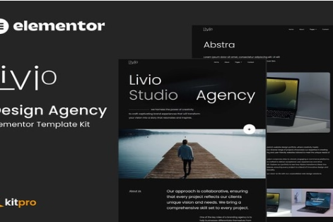 Livio - Design Agency Elementor Template Kit 1.0