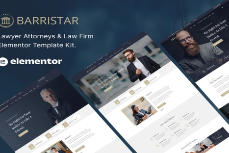 Barristar - Lawyer Attorney and Law Firm Template Kit 1.0