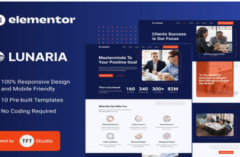 Lunaria - Multipurpose Business Elementor Template Kit 1.0
