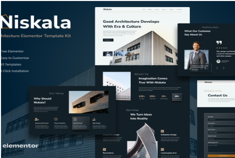 Niskala - Architercture Elementor Template Kit 1.0