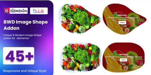 BWD Image Shape addon for elementor 1.0