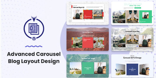 Advanced Carousel Blog Layout Design 1.0