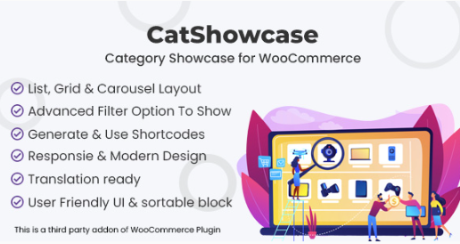 CatShowcase - Category Showcase for WooCommerce 1.0.1