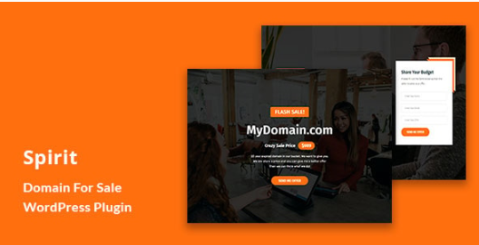 Spirit - Domain for Sale WordPress Plugin 1.0