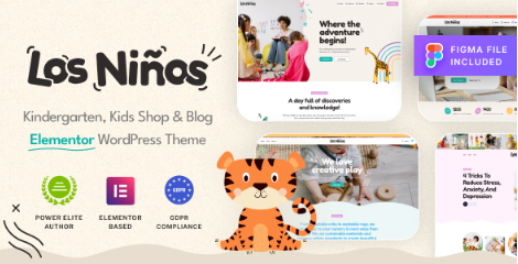 Los Ninos - Children Education WordPress Theme  1.0.16