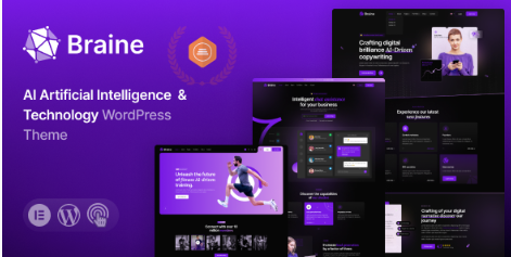 Braine - Digital AI WordPress Theme