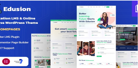 Edusion - Education LMS WordPress Theme 1.5