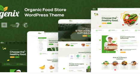 Ogenix - Organic Food Store WordPress Theme  1.0