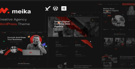 Meika – Creative Agency WordPress Theme  1.0