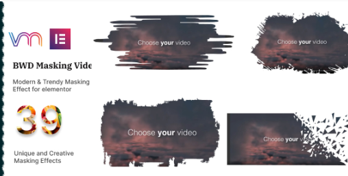 Masking Video addon for Elementor 1.0