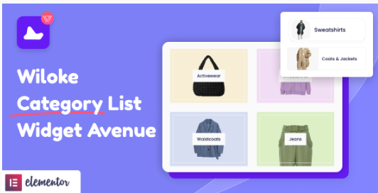 Wiloke Categories List Avenue Widget for Elementor 1.0