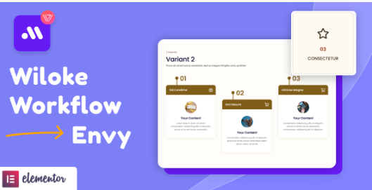 Wiloke Workflow Envy Widget for Elementor  1.0