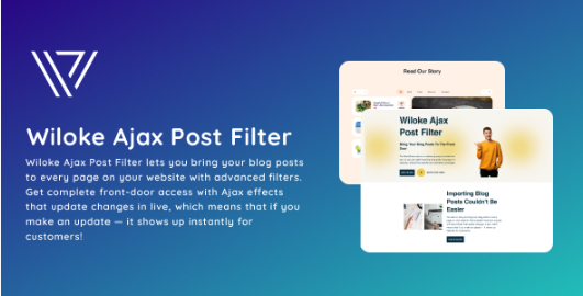 Wiloke Ajax Blog Post Filter 1.0