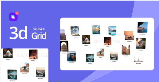 Elementor 3D Grid Addon 1.0