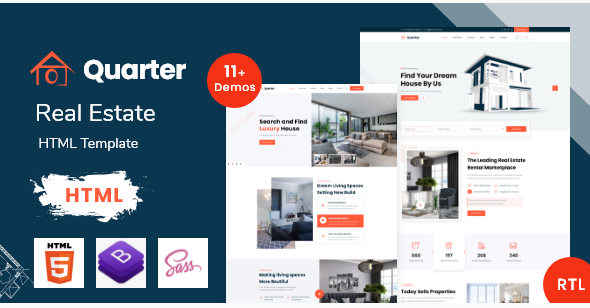 Quarter - Real Estate HTML Template