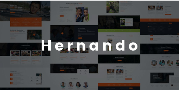 Hernando - Charity NonProfit HTML Template