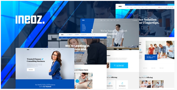 Ineoz - Business Consulting HTML Template