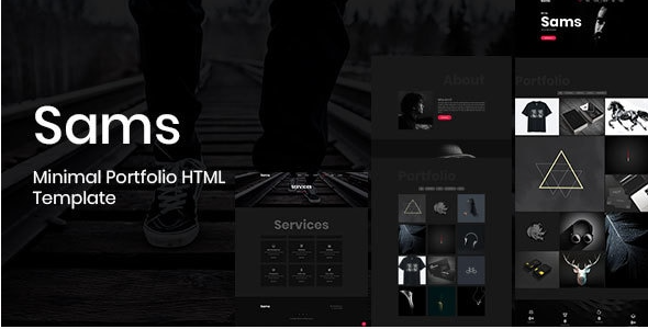 Sams - Minimal Portfolio HTML Template