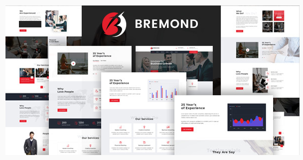 Bremond - Business Consulting and Professional Services HTML Template