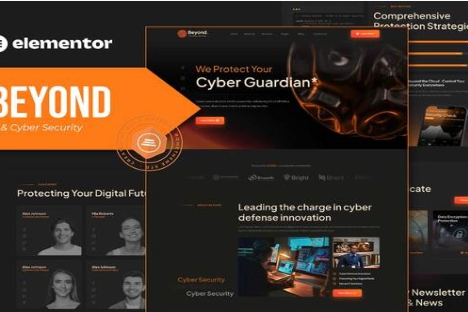 Beyond - IT & Cyber Security Elementor Template Kit 1.0