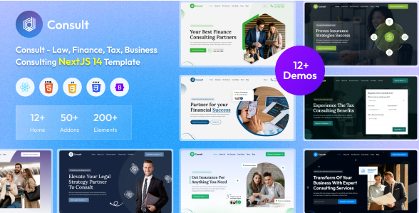 Consult - Business Consulting NextJS Template