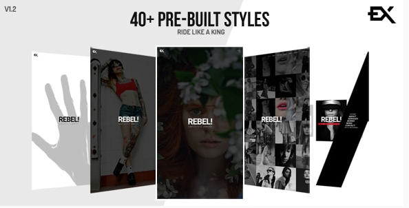 Rebel || Creative Portfolio Template