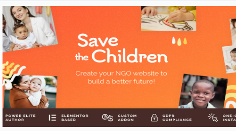 Save the Children - Charity WordPress Theme 1.0.11