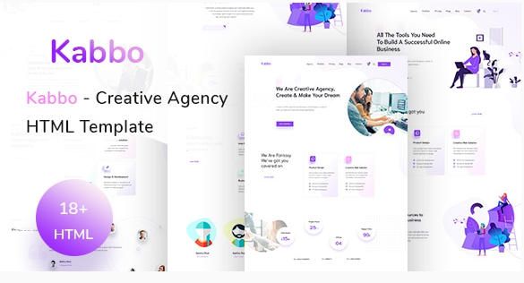 Kabbo - Creative Agency HTML Template