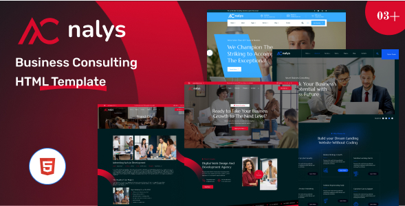 Acnalys – Business Consulting HTML Template