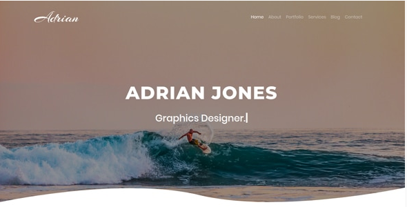 Adrian Portfolio Template