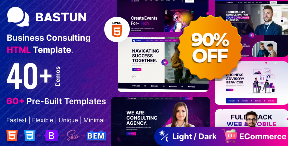 Bastun - Multipurpose Business HTML Template
