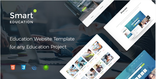 Smart Education - Educational, Courses, College, Events Website