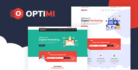 Optimi - SEO & Digital Marketing Agency HTML Template