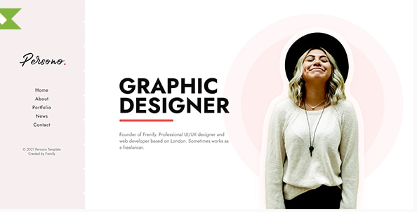 Persono | Personal HTML Template