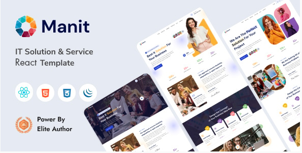 Manit - IT Solutions & Technology React Template