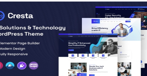 Cresta - IT Solutions & Technology WordPress Theme 1.1.0