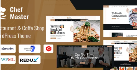 Chefmaster - Restaurant WordPress Theme