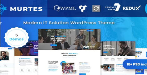 Murtes - IT Solutions Services WordPress Theme 1.0
