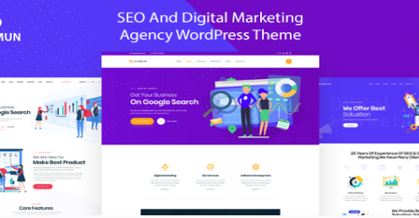 Seomun - Seo Digital Marketing WordPress Theme  1.0