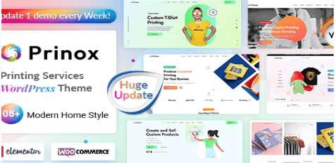 Prinox - Printing Services WordPress Theme 2.1.2