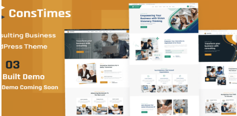ConsTimes - Consulting Business WordPress Theme 1.0