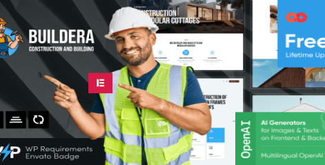 Buildera - Construction & Building WordPress Theme  1.0