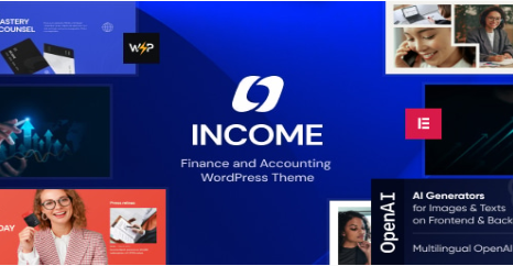 Income - Finance & Consulting Business WordPress Theme