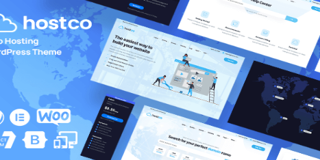Hostco - Hosting Service WordPress Theme  1.0