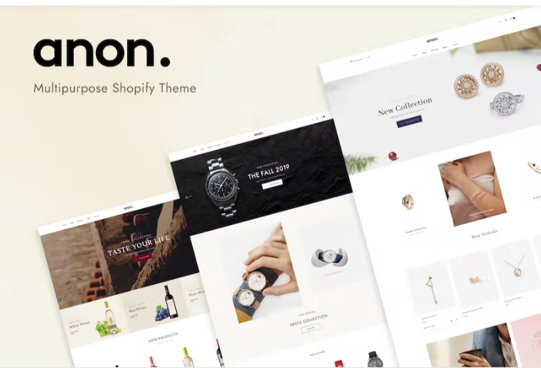 Anon - Minimal Responsive Shopify Theme 1.0