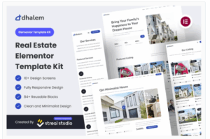 Dhalem Real Estate Elementor Template Kit